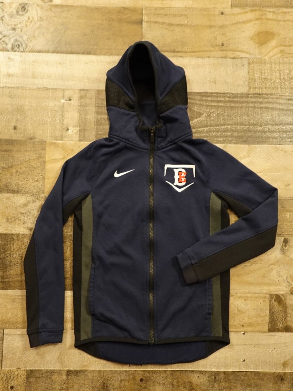 Nike Therma-FIT Showtime Full Zip Hoodie‎ Youth Medium Navy Baseball